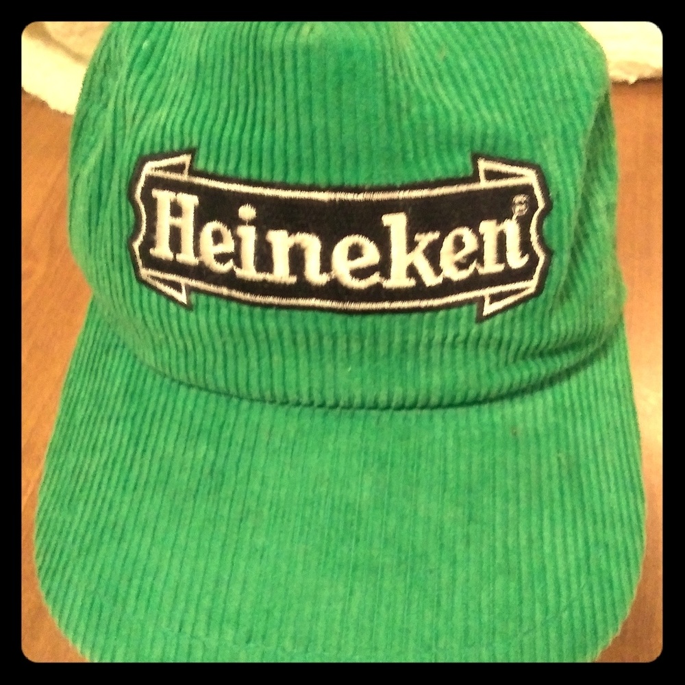Rare Vintage Heineken hat